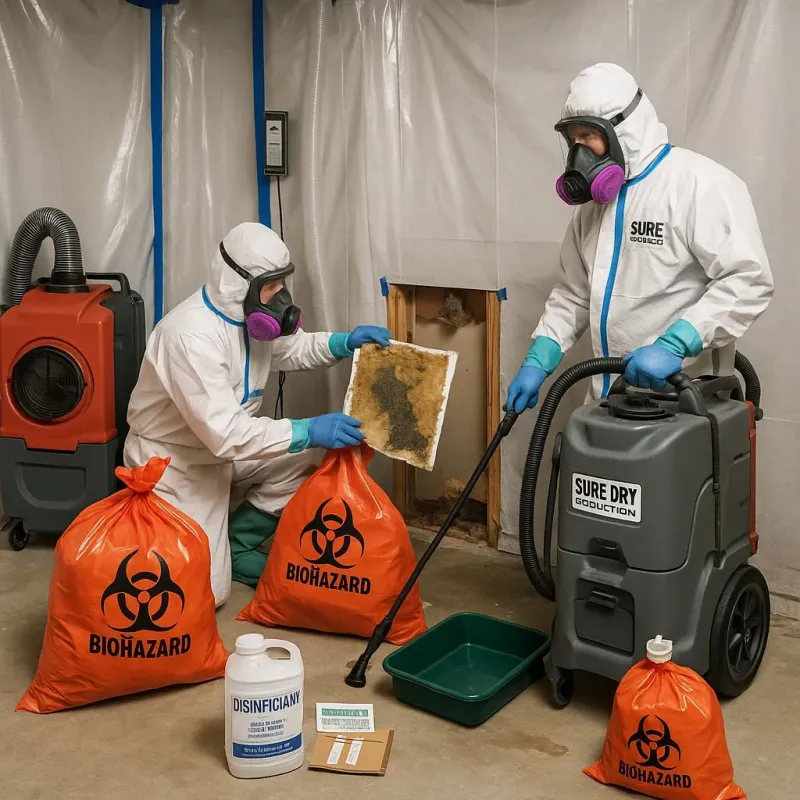 Contaminated Water Handling Protocols process in Storrs, CT