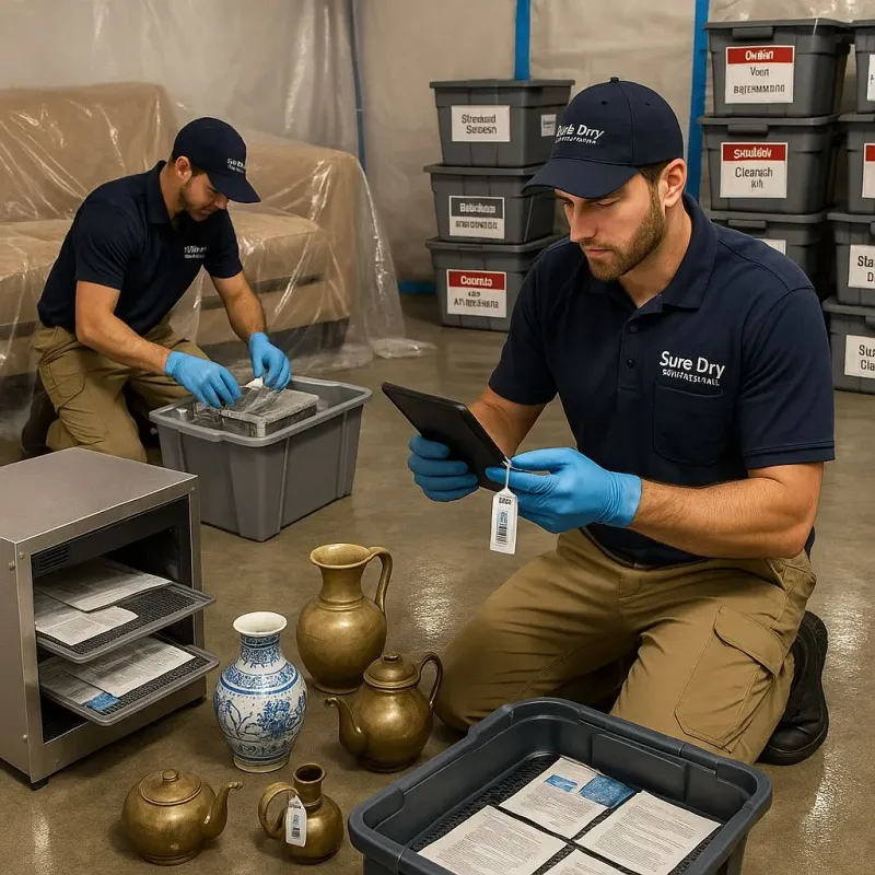 Content Protection and Restoration process in Storrs, CT